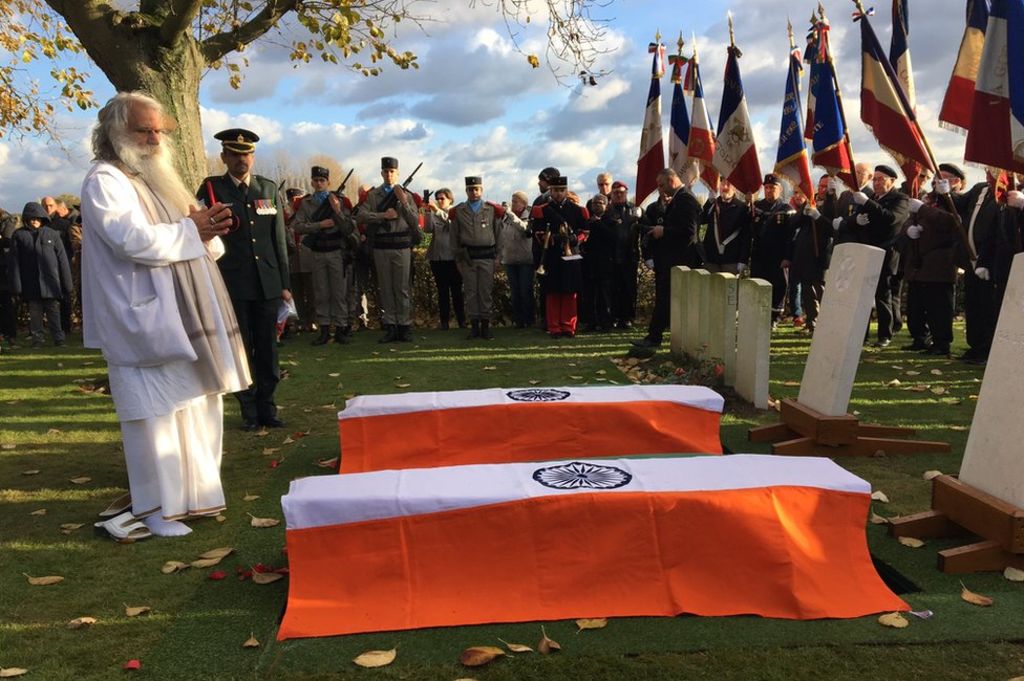 Indian Soldiers laid to rest
